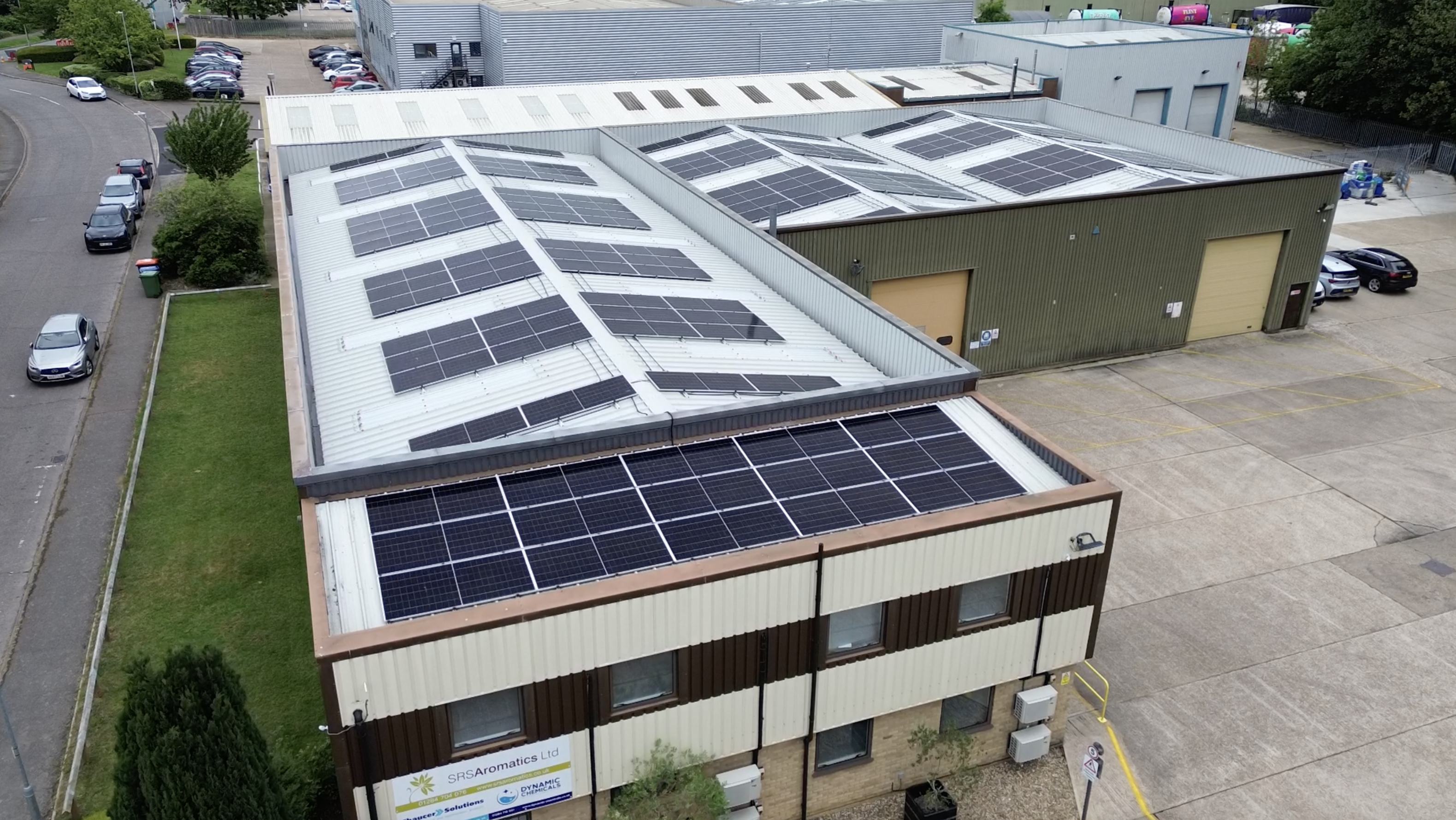 SRS Aromatics Roof Refurbishment & Solar Preparation